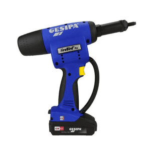 Gesipa FireBird® PRO CAS Rivnut Tool with 2 batteries 18V - 2,0 Ah