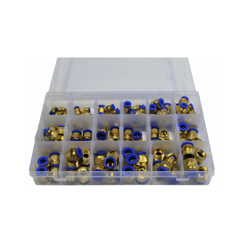 102 PC Straight Screw Push in Kit | Rivnut Fastening Systems