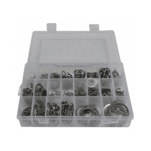 340 PC 304 Stainless Steel Circlip Kit