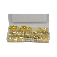 160 PC Brass Ferrule Kit