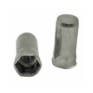 Small Flange Stainless Steel Hex Body Closed End Rivnuts
