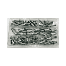 Steel Metric Rivstud Kit 60 Piece
